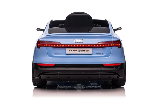 Audi E-Tron Mașină cu baterie albastră QLS-6688