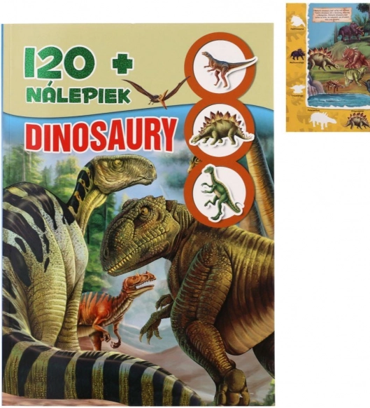Carte Cu Autocolante Dinozauri 2. Ediție