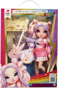 Rainbow High păpușă de modă junior Bella cu chitară bas