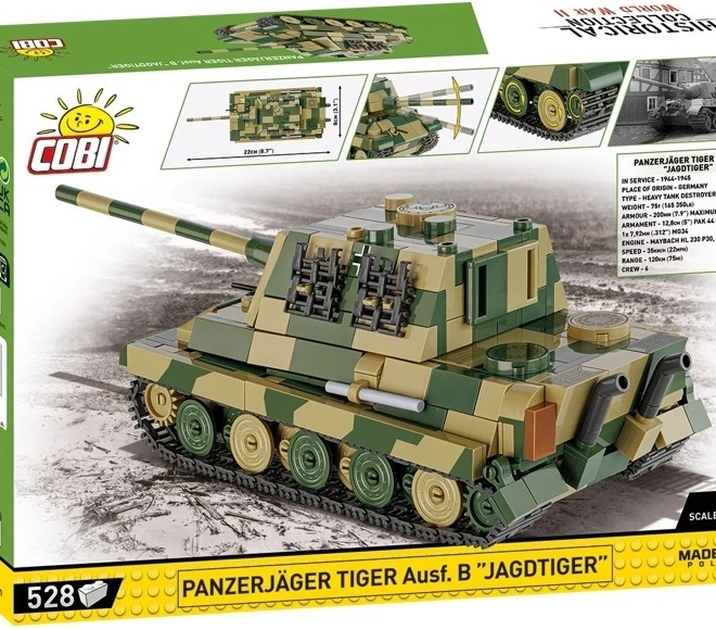 Set de construcție Tank Panzerjäger Tiger Ausf. B Jagdtiger