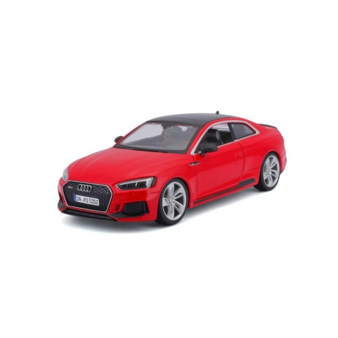 Model metalic Audi RS 5 Coupe roșu 1:24