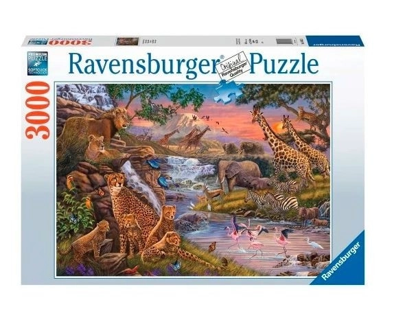 Puzzle regatul animalelor 3000 piese Ravensburger