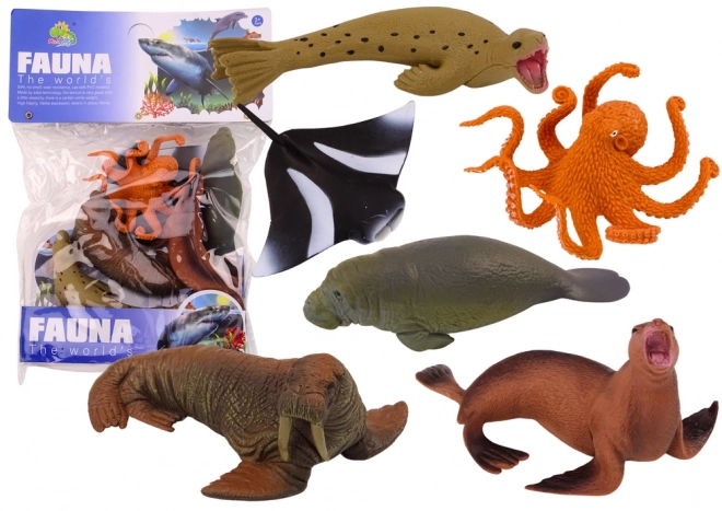 Set figurine animale marine