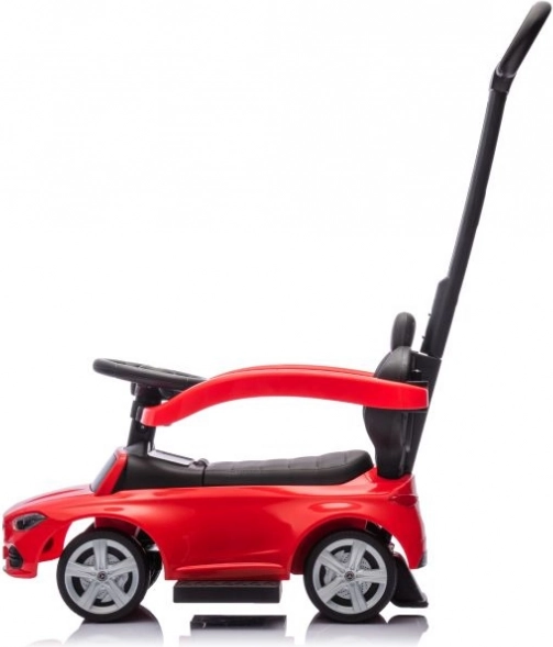 Vehicul de împingere Mercedes 3în1 roșu