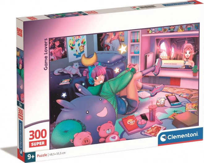 Puzzle Clementoni pentru pasionații jocurilor 300 piese