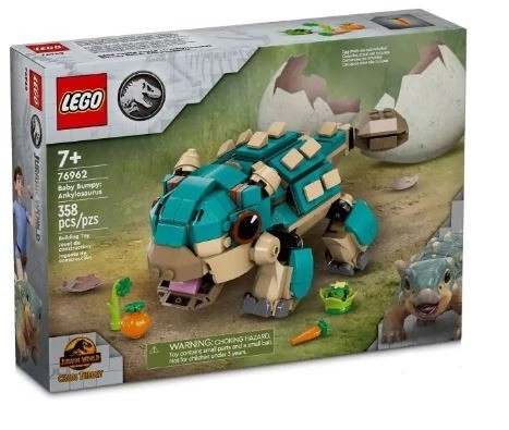 Jurassic World LEGO - Ankylozaur mic Bumpy