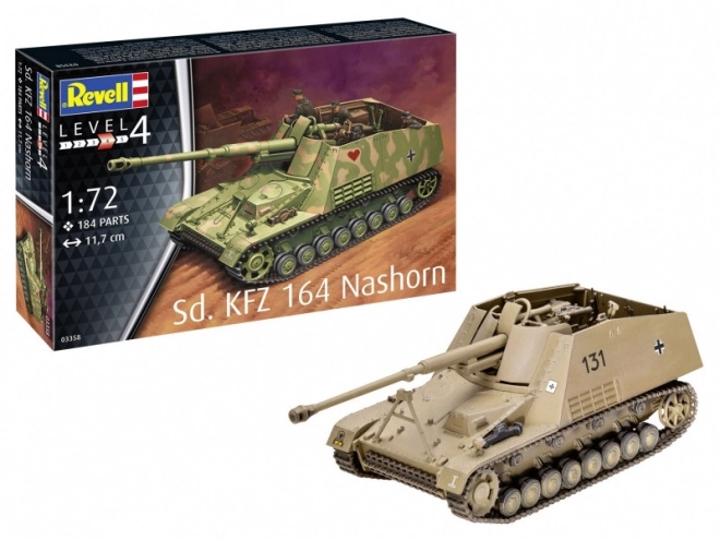 Model de plastic Sd.Kfz. 164 Nashorn 1/72