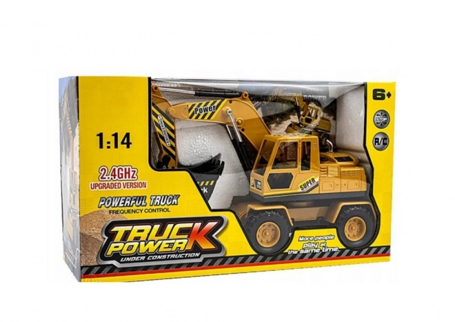 Excavator cu Telecomandă Spychacz 2 în 1 pentru Copii