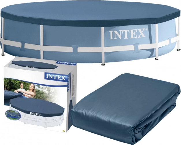 Prelată de acoperire pentru piscină cu cadru 305 cm INTEX