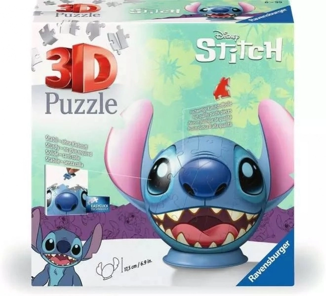 Puzzle 3D minge Disney: Stitch