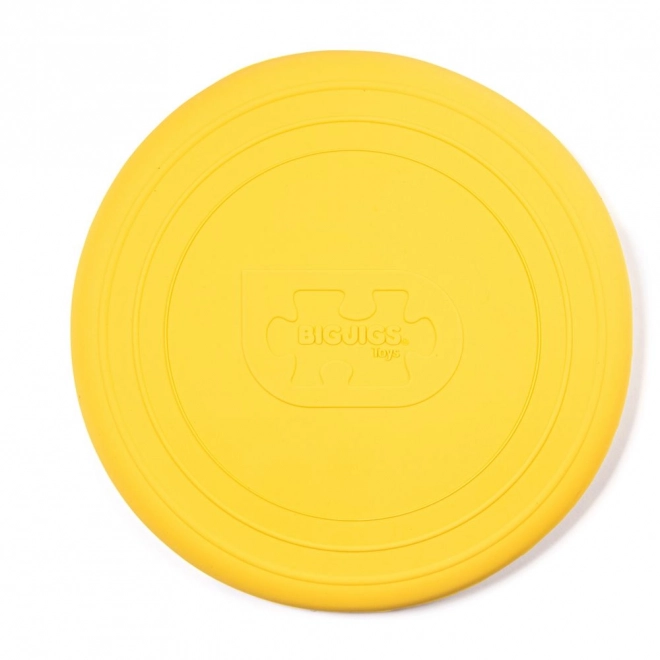 Frisbee galben Bigjigs Toys