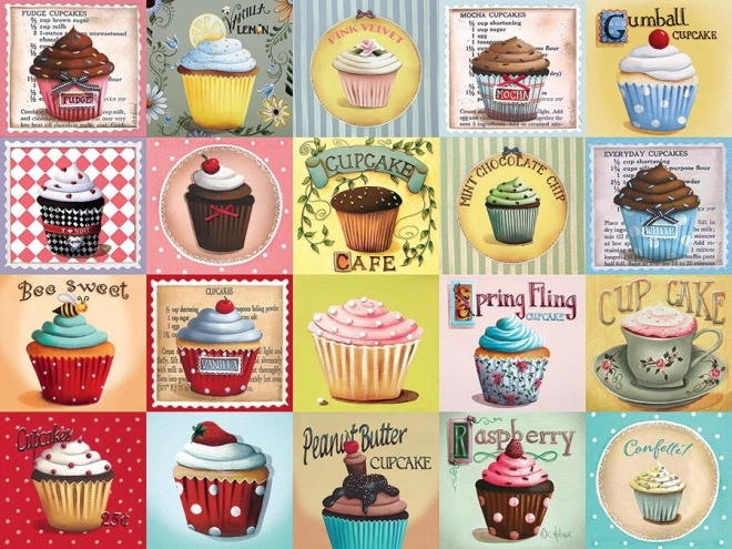 Puzzle cafeneaua cu brioșe XL 275 piese