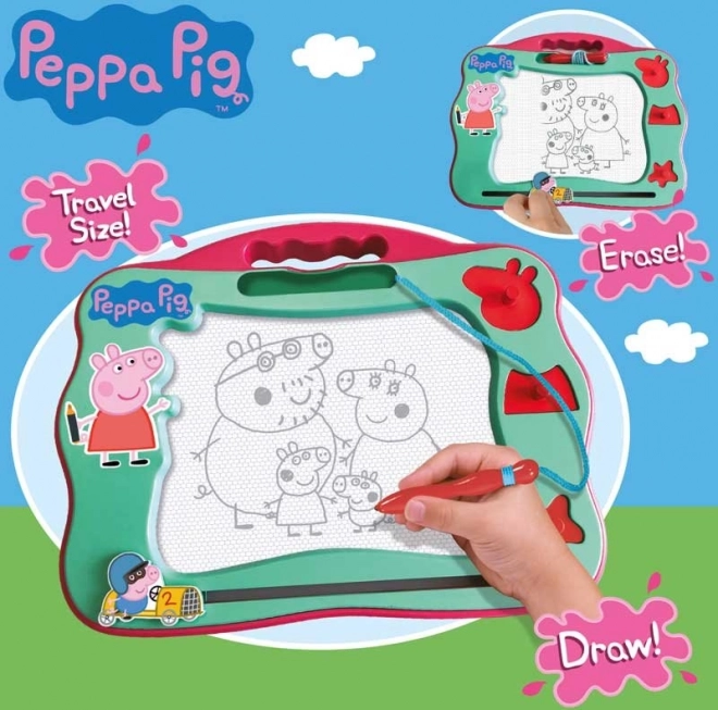 Tablă de desen magnetică Peppa Pig