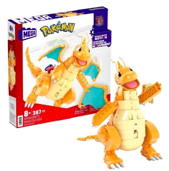 klocki dragonite construx de la pokemon