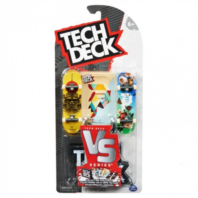 Tech Deck Fingerboard Dublu cu Obstacol