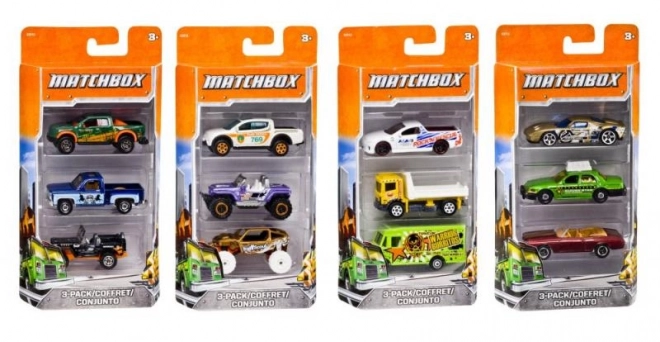 Set clasic 3 mașinuțe Matchbox