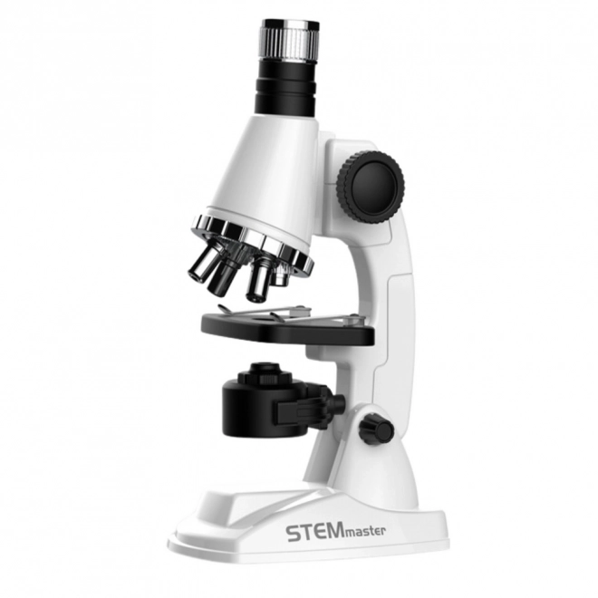 Microscop educativ pentru copii cu accesorii alb