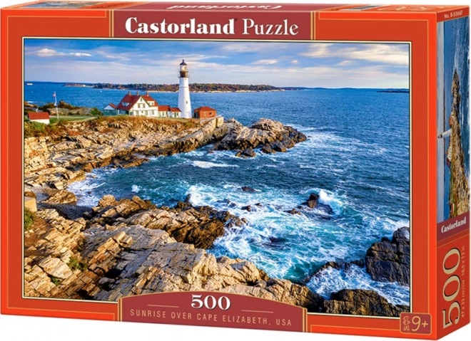 Puzzle Răsărit la Cape Elizabeth Suntet SUA 500 piese