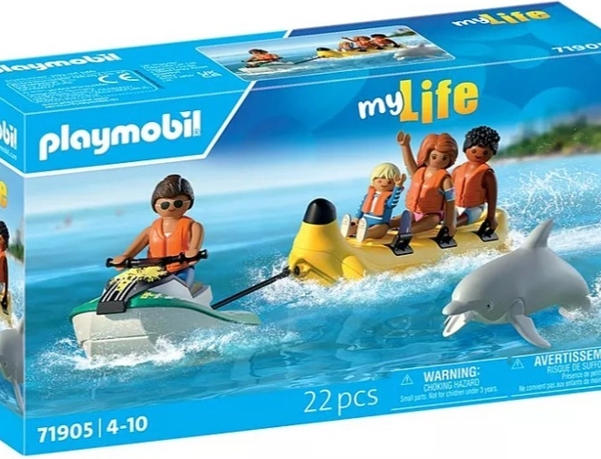 Set de figurine PLAYMOBIL Plimbare pe banană