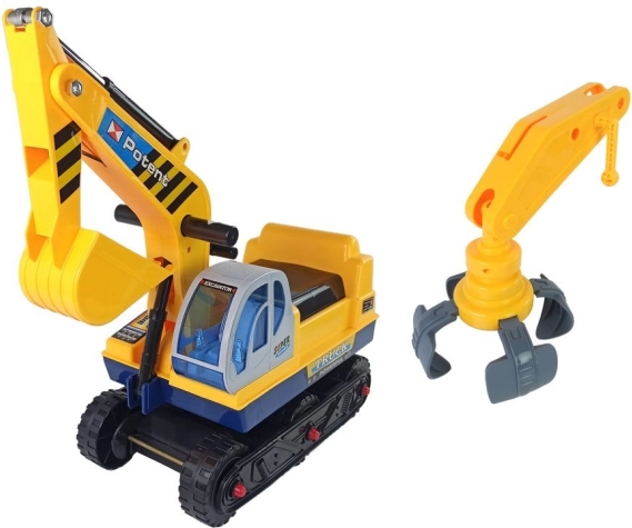Grabber Rider cu braț mobil galben