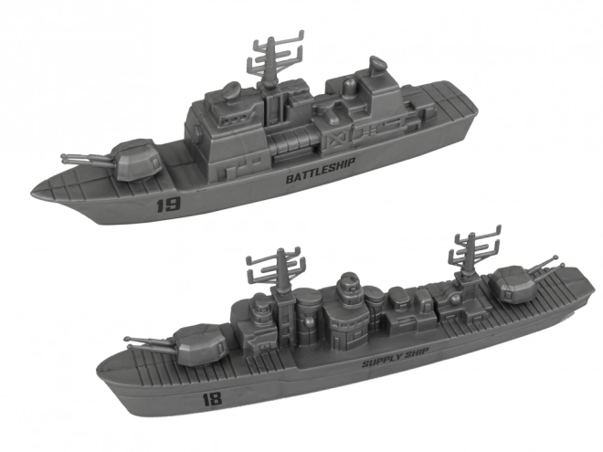 Set militar naval cu submarin și avioane de luptă