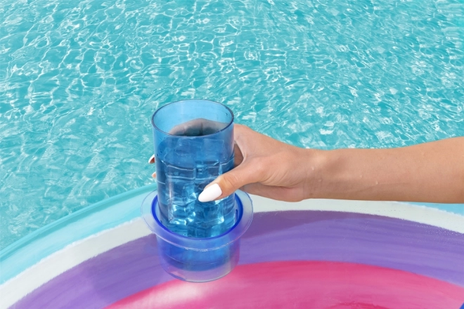 Colac gonflabil pentru înot Bestway 107 cm curcubeu