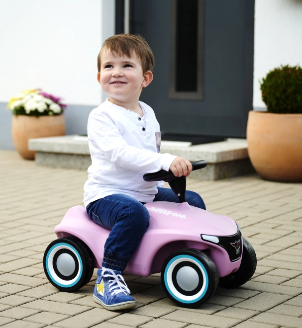 Mașinuță Roz Împingătoare Bobby Car Neo pentru Copii