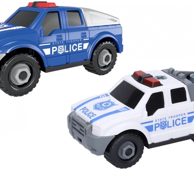 Mașină de poliție pick-up de asamblat