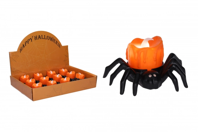 Decorațiune Halloween păianjen luminos
