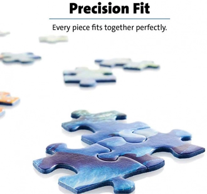 Puzzle peisaj alpin Ravensburger 1000 piese