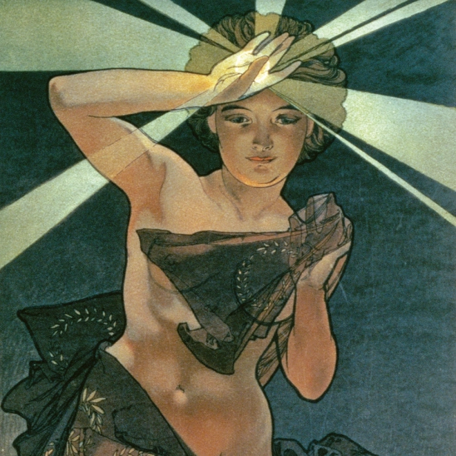 Calendar de notițe Alfons Mucha 2026