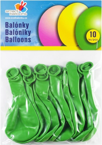 Baloane rotunde verzi de umflat 26 cm