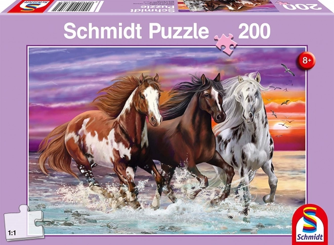 Puzzle Schmidt cai sălbatici