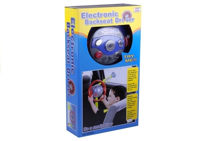 Volan joystick pentru copii cu efecte sonore