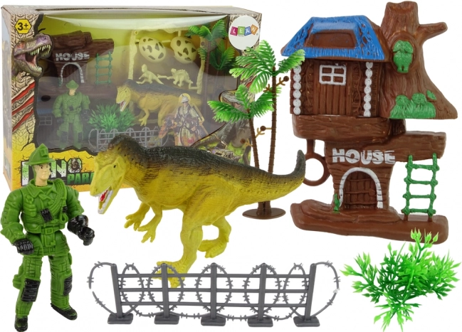 Parc mare de dinozauri Dinozauri Jurassic Ou Accesorii pentru palmă