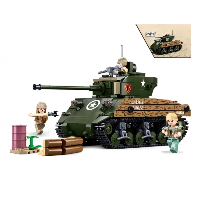 tanc sluban armata ww2 m4a3 sherman