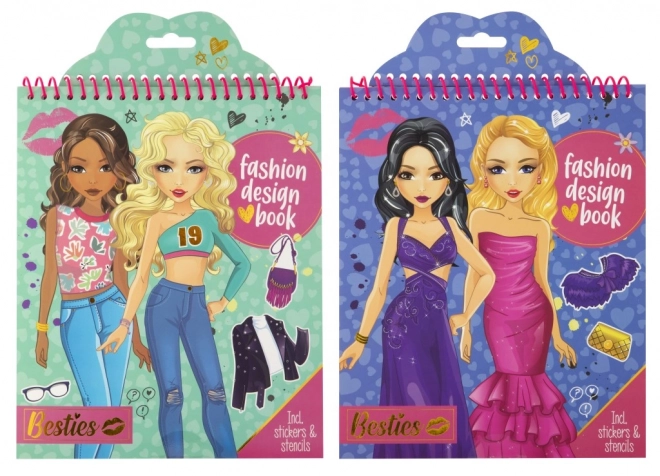 Carte de modă pentru designeri Besties