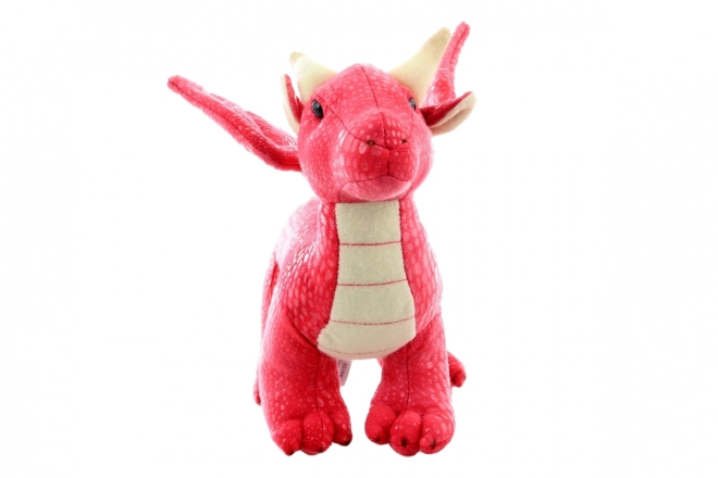 Dragon roșu din pluș ECO-Friendly 20 cm