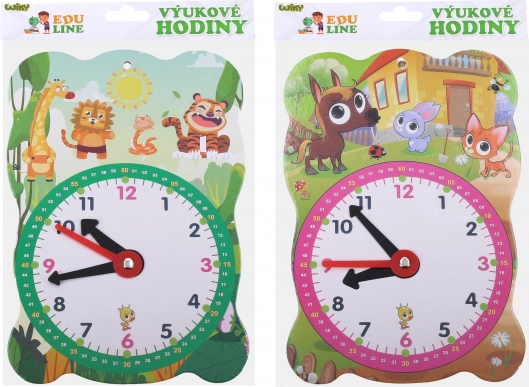 Ceasuri didactice din hârtie – 2 modele