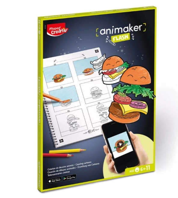 Set creativ pentru animație Pop Animaker Maped