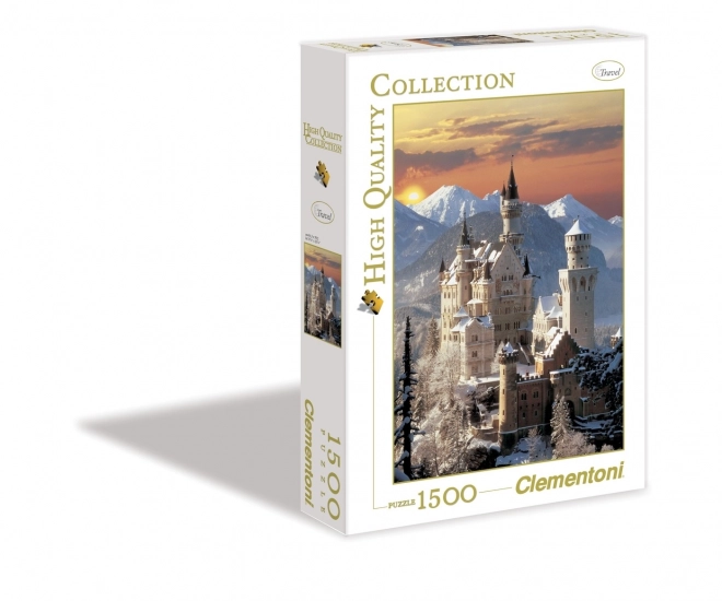 Puzzle 1500 piese - Castelul Neuschwanstein, Germania