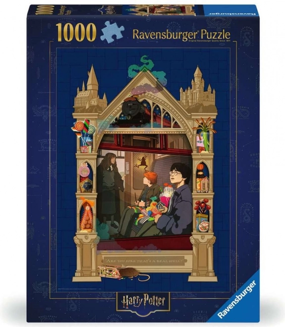 Puzzle Harry Potter: Hogwarts de 1000 piese