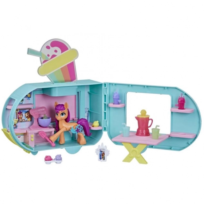 My little pony Sunny și camionul de smoothie-uri