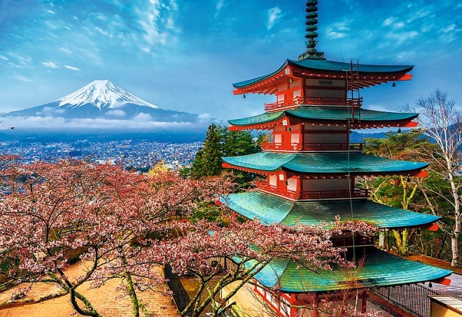Peisaj japonez captivant