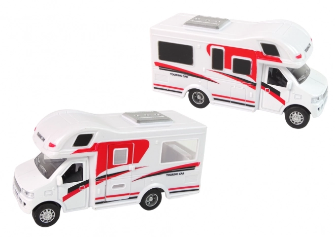 Mini camper cu propulsie prin frecare