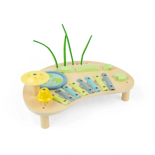 Bigjigs Toys masă muzicală junglă