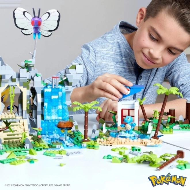1362 de cărămizi Mega Pokémon aventură în junglă