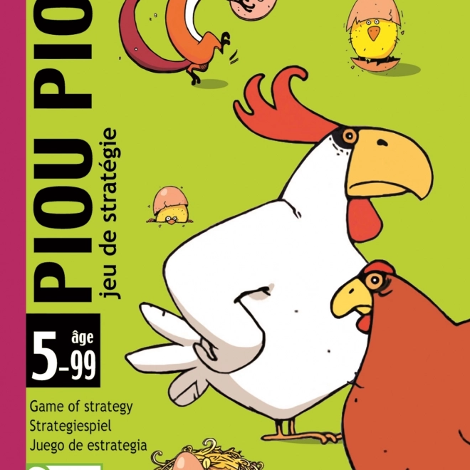Joc de cărți Piou Piou de la Djeco