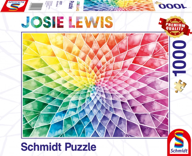 Puzzle floare colorată 1000 piese