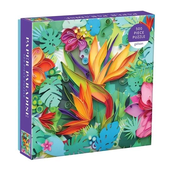 Puzzle 500 piese Paradisul de Hârtie Galison